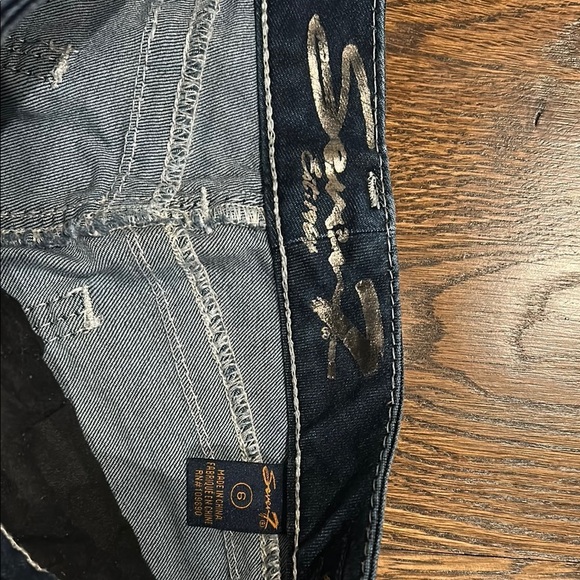 Seven7 Blue Skinny Jeans with Modern Tapered Fit - Picture 2 of 7